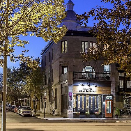 Auberge De La Fontaine Hotel Montreal Exterior photo